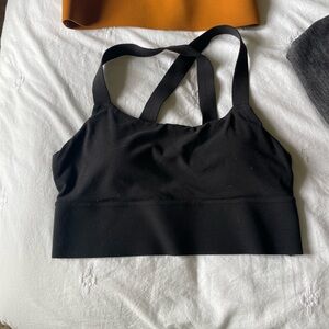 Black Women's Sports Bra small